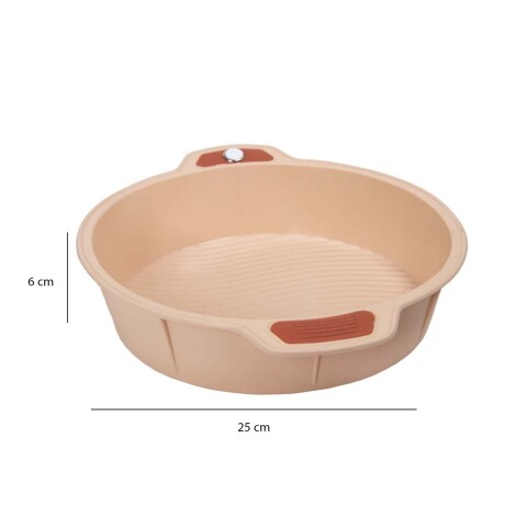 Asadera Bandeja Molde de Silicona para Hornear Antiadherente Salmón