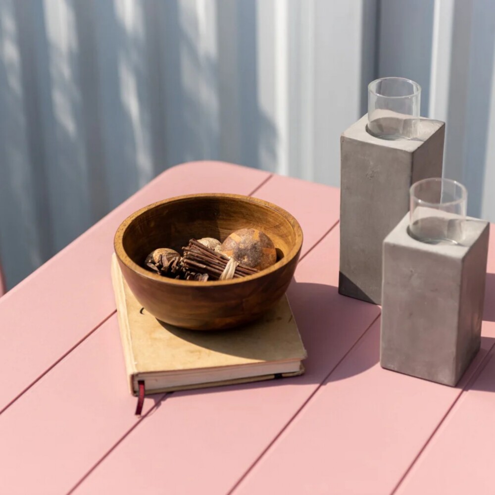 Mesa De Exterior - Eucaliptus Nassau Rosa