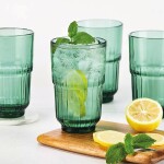 SET X6 VASO 400ML APILABLE VERDE ZAFIRO SET X6 VASO 400ML APILABLE VERDE ZAFIRO