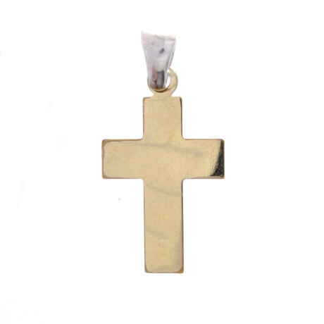 Cruz de plata 925 y double en oro 18 ktes. Cruz de plata 925 y double en oro 18 ktes.