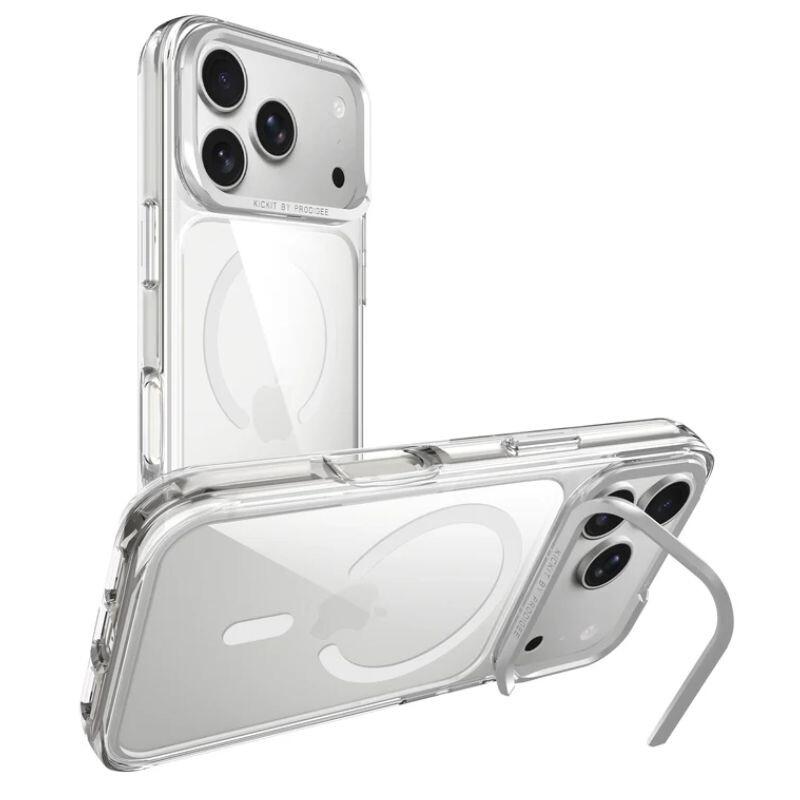 Case Prodigee iPhone 18 Pro/17 Pro KickIt Clear Case Prodigee iPhone 18 Pro/17 Pro KickIt Clear