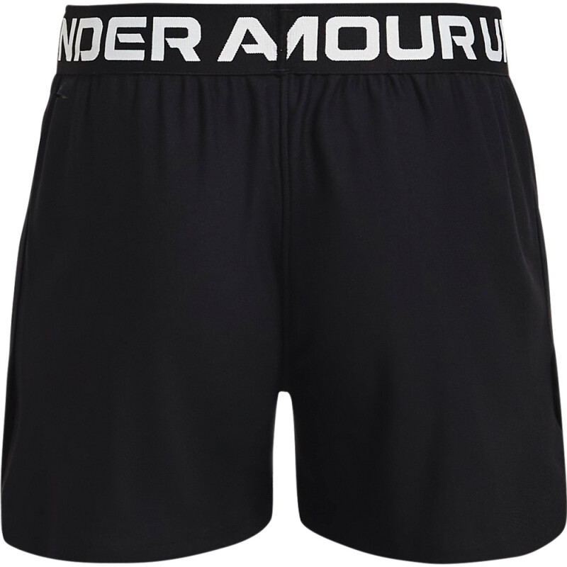 Play Up Solid Shorts-BLK BLK-001