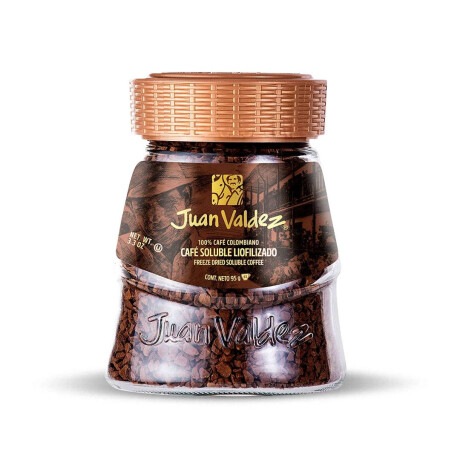 Café Soluble Juan Valdez 95 Grs