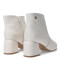 Botas de Mujer Bottero en punta de cuero Blanco