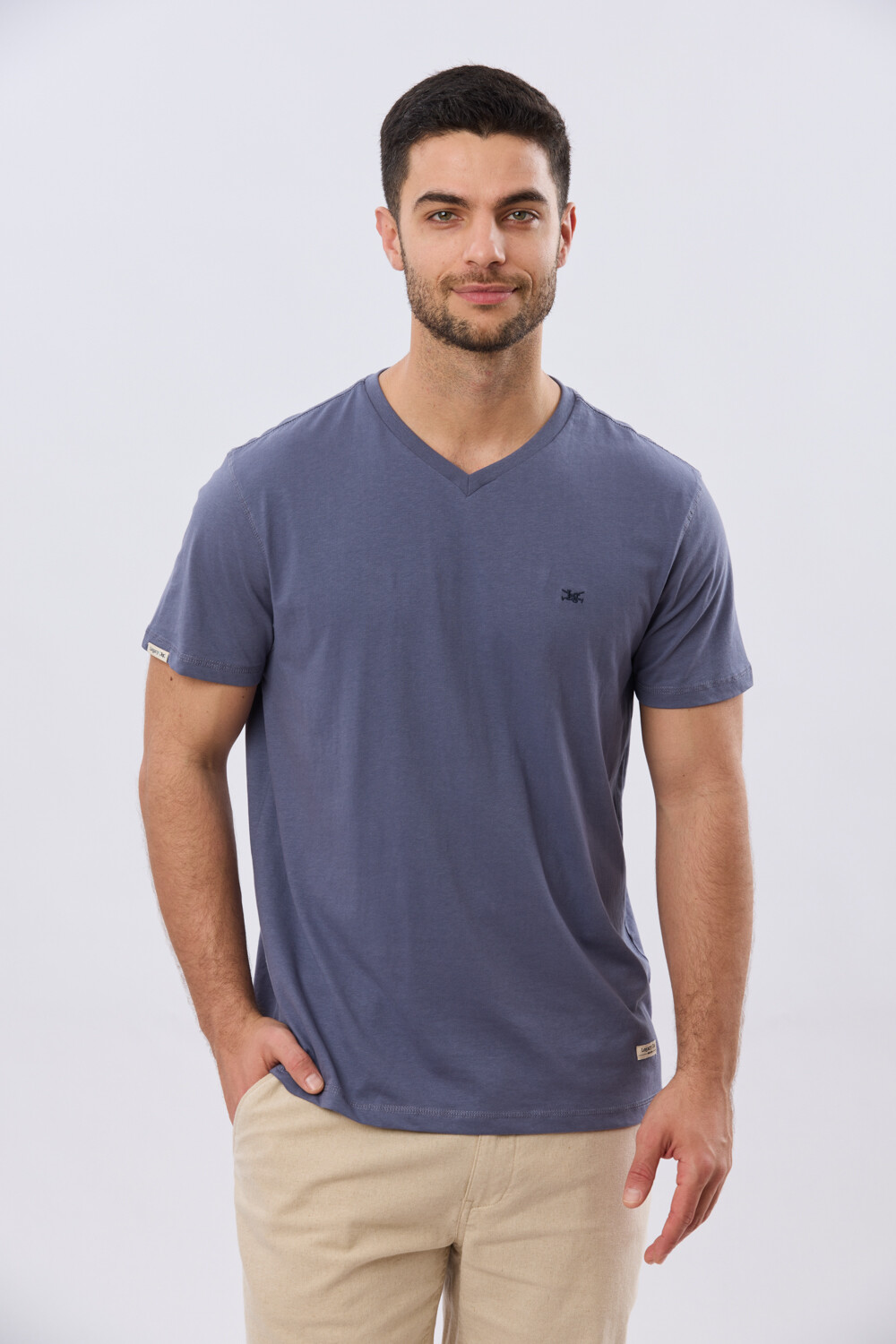 REMERA BÁSICA DE ALGODÓN Indigo