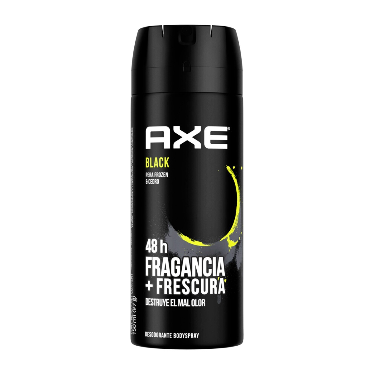 Desodorante en aerosol AXE BLACK PERA + CEDRO 160ML 