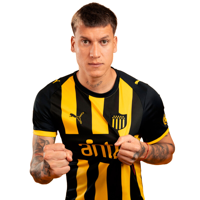Camiseta Peñarol Puma Home 26 de Hombre - 787554 05 Amarillo-negro