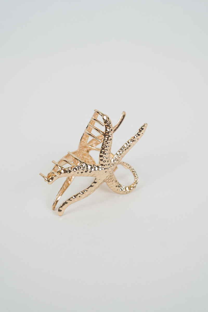 Pinza De Pelo Ouren - Dorado 