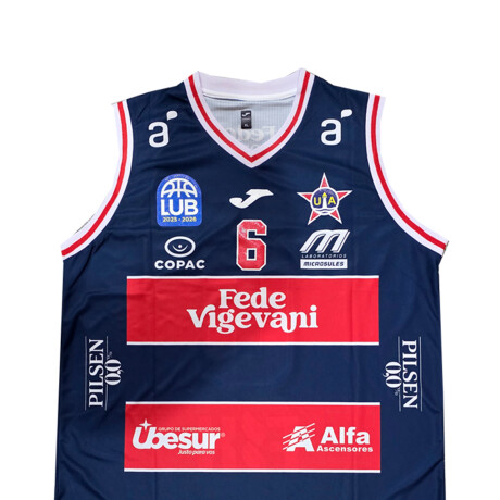 Camiseta Joma de Niño -Unión Atlética N°6- CAMISETAUA06BLUJR BLUE