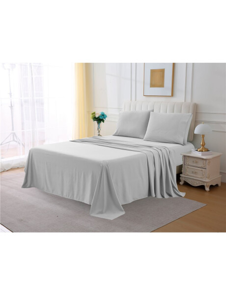 JGO SABANA ALG 144H FULL 140x190+30CM GRIS JGO SABANA ALG 144H FULL 140x190+30CM GRIS