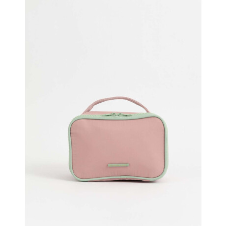 Portacosméticos Con Manija Rosa Viejo