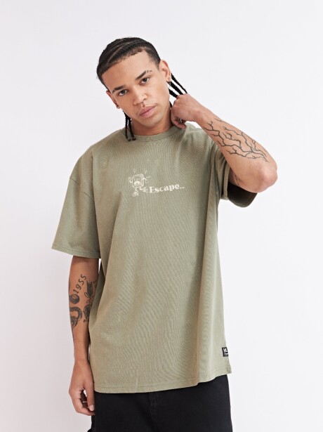 REMERA KONA VERDE