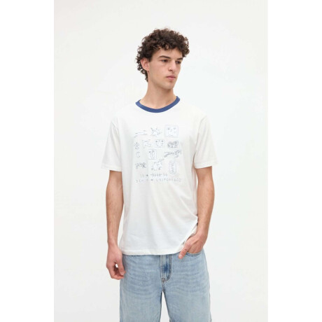 Remera Adkins Off white