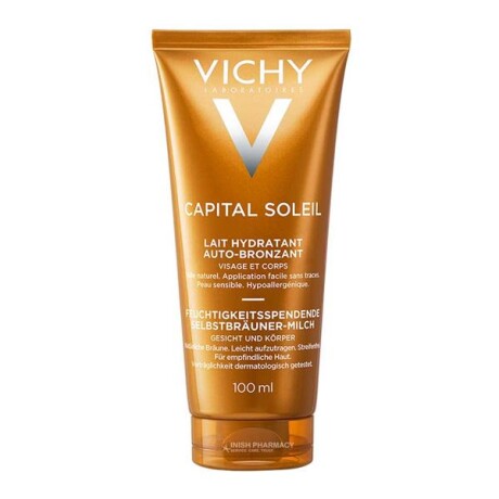 VICHY CAPITAL SOLEIL LAIT AUTOBRONCEANTE CREMA ROSTRO CUERPO 100ml VICHY CAPITAL SOLEIL LAIT AUTOBRONCEANTE CREMA ROSTRO CUERPO 100ml
