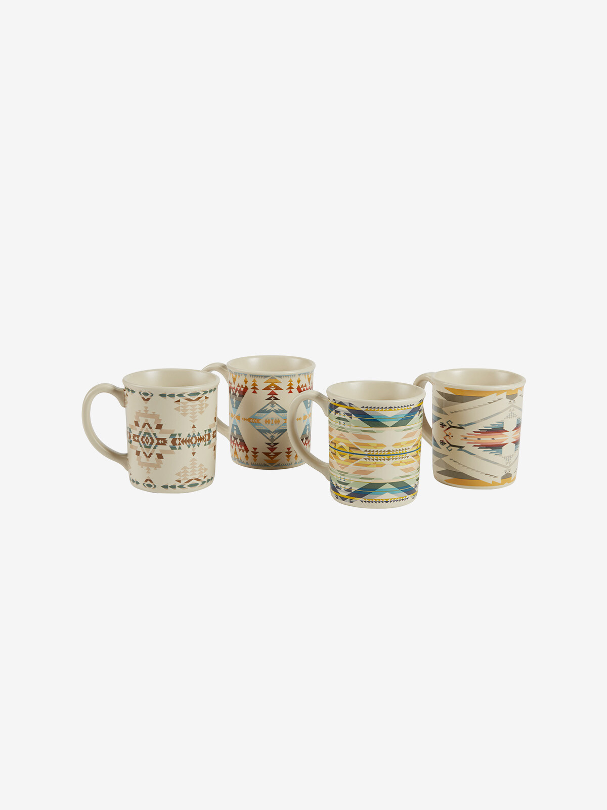 12 oz ceramic mug set ESTAMPADO