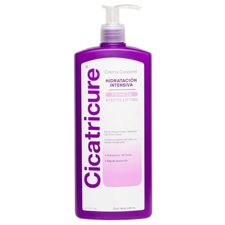 CICATRICURE CREMA CORPORAL HIDRATACIÓN INTENSIVA FIRMEZA 400ml CICATRICURE CREMA CORPORAL HIDRATACIÓN INTENSIVA FIRMEZA 400ml