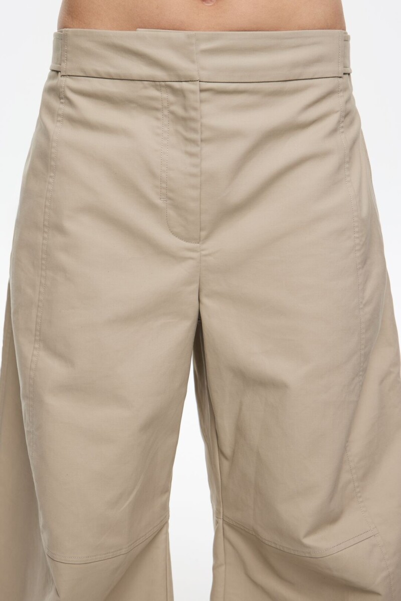 PANTALÓN BARREL Piedra