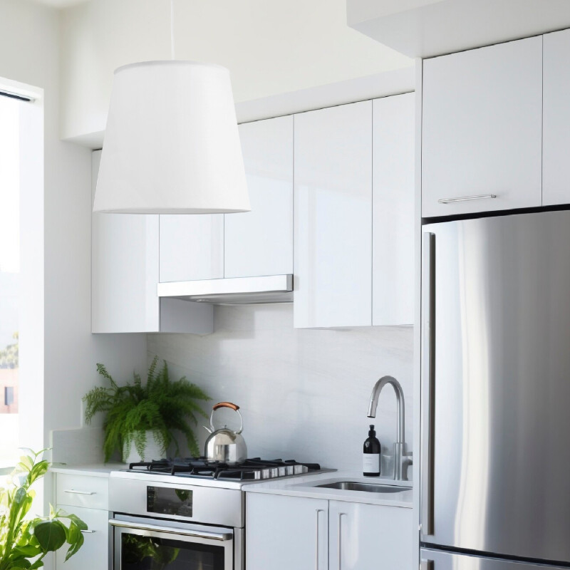 ARTEFACTO COLGANTE DECORATIVO SIRA - BLANCO Luminaria Colgante Sira Blanca