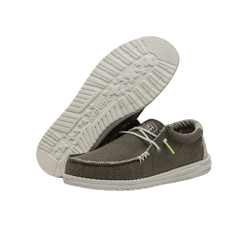 Zapatos Hey Dude Wally Braided Marrón