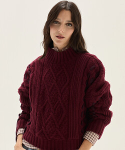 Polera Carmine Bordo