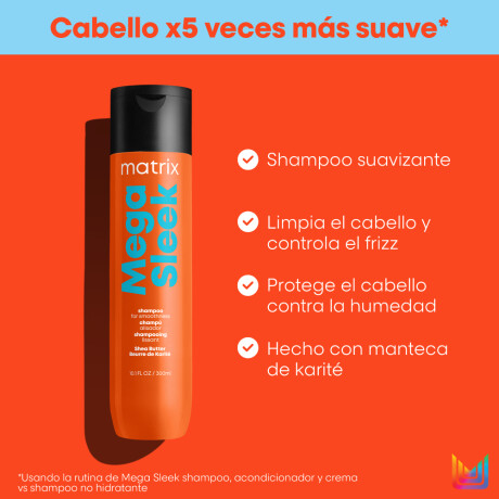 Shampoo Matrix Total Results Mega Sleek 300ml Shampoo Matrix Total Results Mega Sleek 300ml