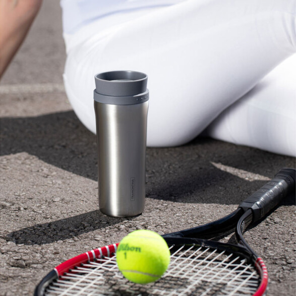 Vaso térmico 460ml con boquilla 360° acero inox. -TRAMONTINA TF6730
