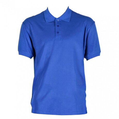Remera Polo Plus / Talles Grandes Azul Francia