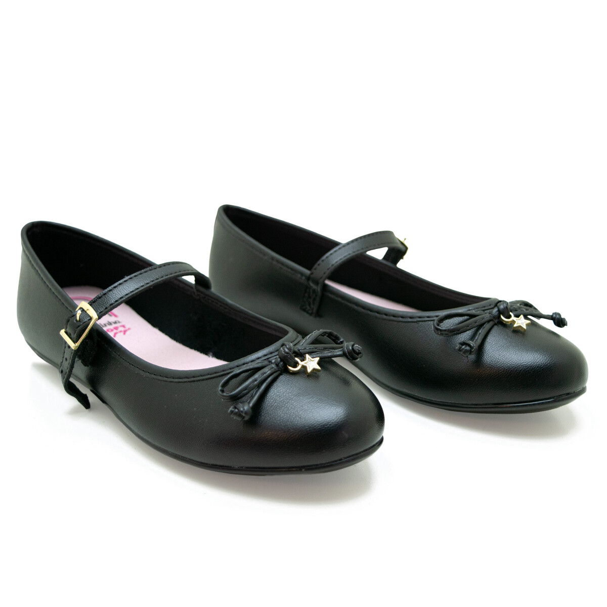 Chatitas Zapatilla Molekinha Infantil de Niños - 2502.1009-9569 - Negro 