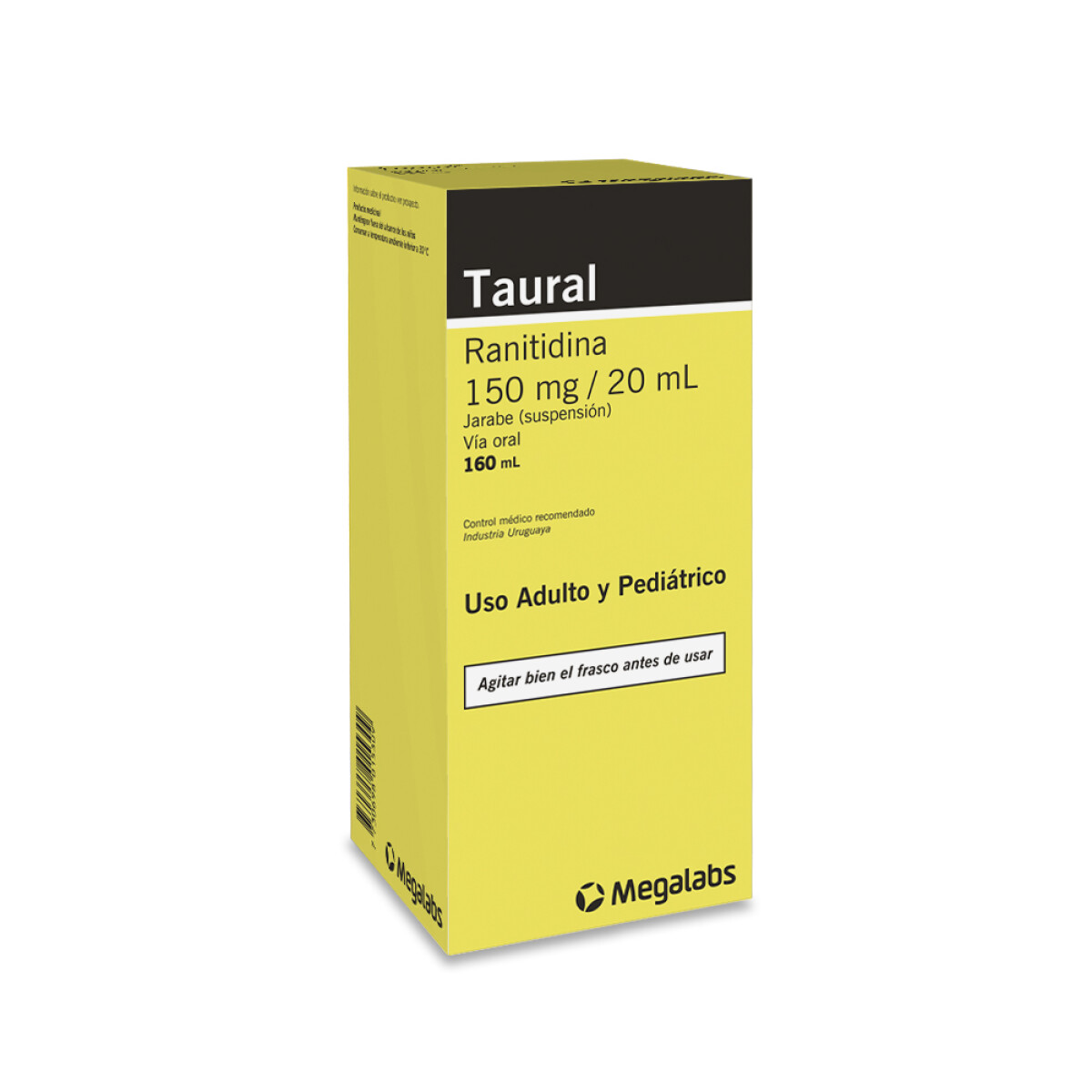 Taural 150 mg Líquido 160 ml – Solución Oral Antiepiléptica