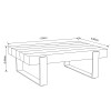 MESA CENTRO MC020 DISCONT (CD) Unica