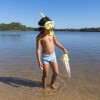 Set snorkel para niños Medium Yellow