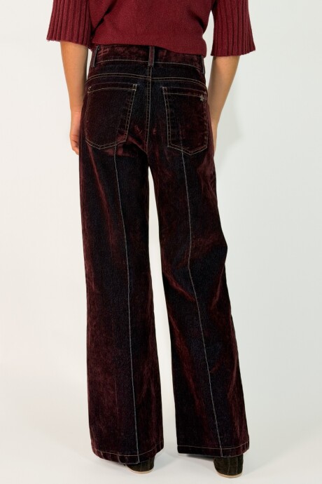 PANTALON CHLOE Bordo