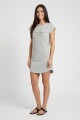 Vestido remeron estampado GRIS MELANGE