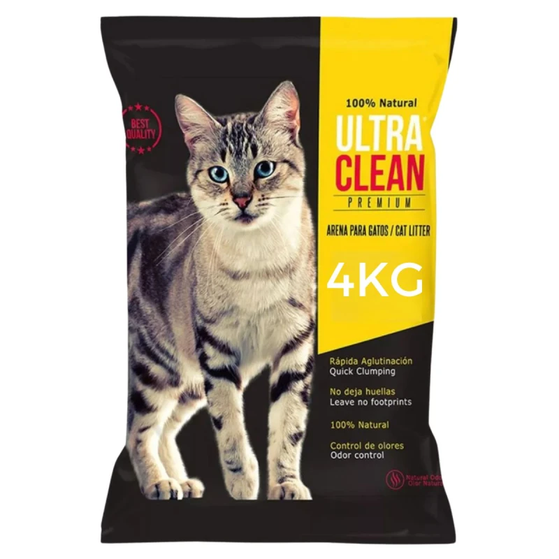 ARENA AGLOMERANTE ULTRA CLEAN LAVANDA 4 KG