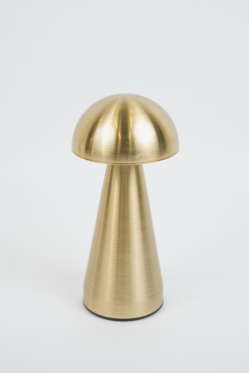 Lampara De Mesa Auma, Touch Usb - Dorado 