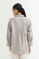 Camisa lisa rustica GRIS