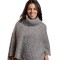 CHERRY PONCHO GREY