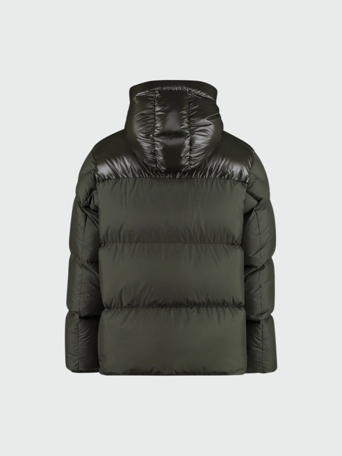 Moncler -Chaqueta impermeable con capucha rellena de plumas, Damavand Verde