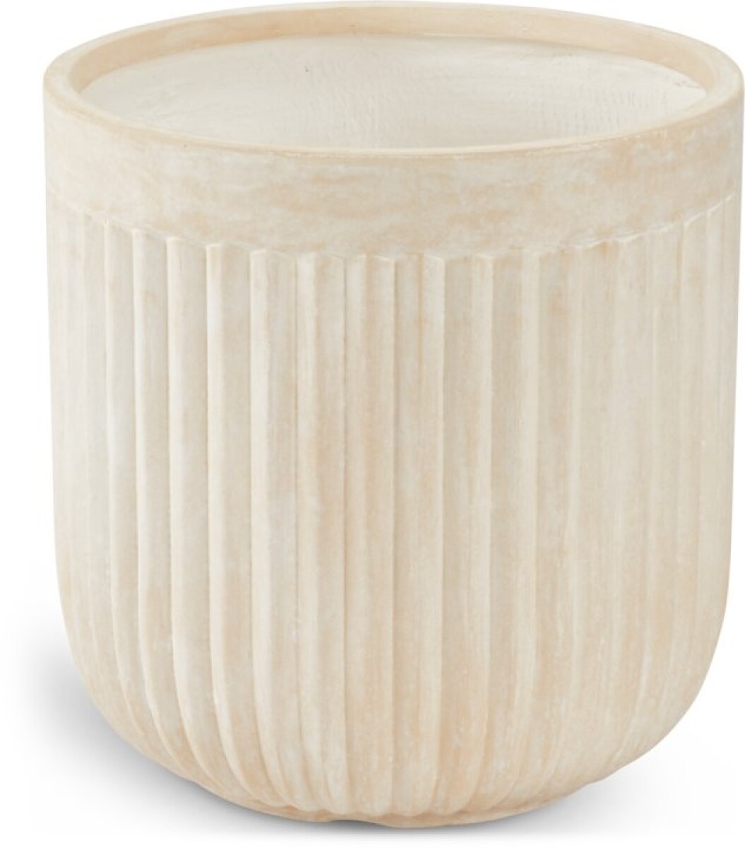 Maceta de jardin BRILLEAND Ø37xH37 natural 