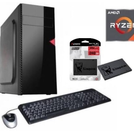 Equipo Nuevo Amd Ryzen 3 + Disco Ssd de 240GB 001