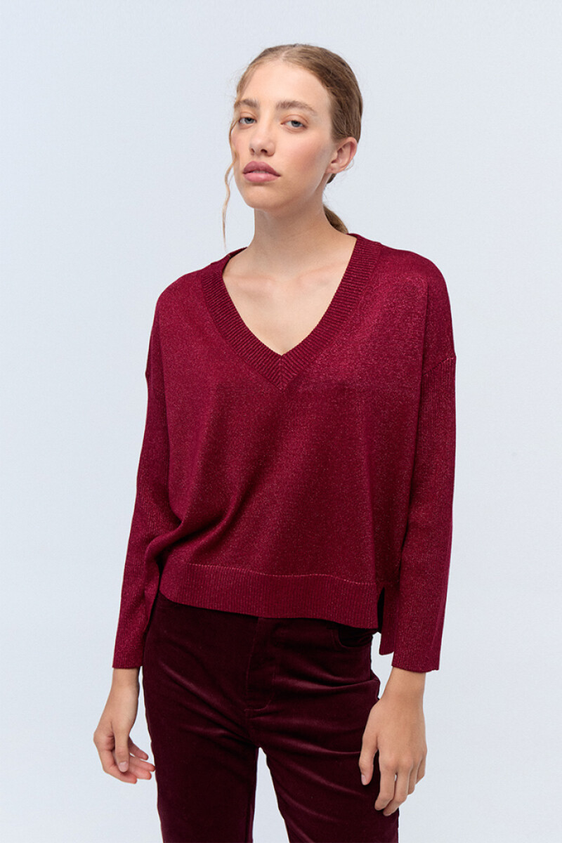 Sweater Londres - Bordo 