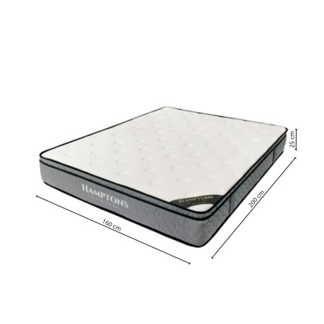 Colchon de resortes Queen Hamptons Ruthenium Colchon de resortes Queen Hamptons Ruthenium