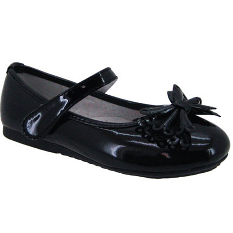 Balerinas Infantiles Croco Kids Gacela Negro