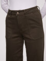 Pantalon Ergu Verde Oliva Oscuro