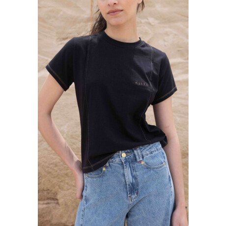 Tshirt Short Sea Negro