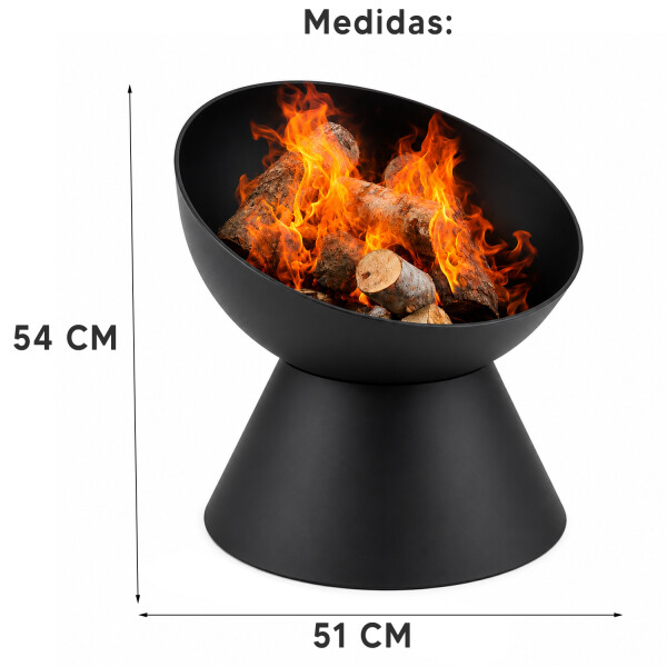 Brasero Fogón Quemador Fire King Dw635 BRASERO FIRE KING 51x51 DW635