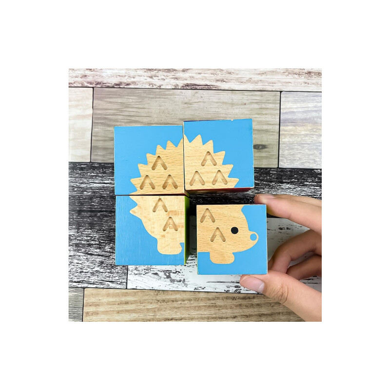 Puzzle infantil de madera Touch Basic Djeco Puzzle infantil de madera Touch Basic Djeco