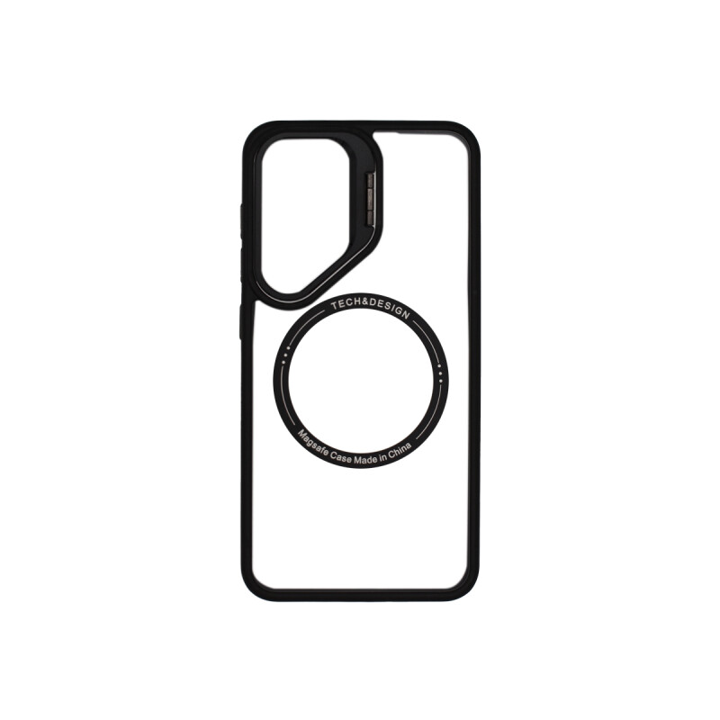 Protector para Samsung Galaxy S24 Plus soporte negro Protector Para Samsung Galaxy S24 Plus Soporte Negro