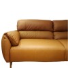 SOFA 3 CUERPOS - 100% CUERO - MODELO PUERTO - COLOR MARRON CLARO SOFA 3 CUERPOS - 100% CUERO - MODELO PUERTO - COLOR MARRON CLARO