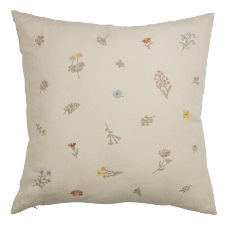 Almohadón AGERTIDSEL 45x45 flor beige Beige